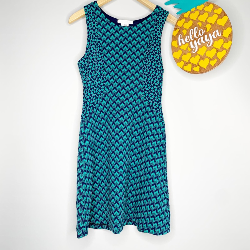 UO | Cooperative Chevron Ponte Sleeveless Dress- S